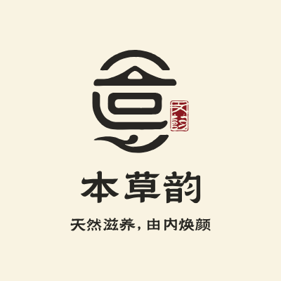 本草韵LOGO模板