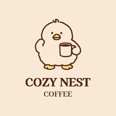 COZY NESTLOGO模板