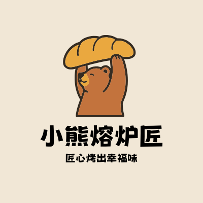 小熊熔炉匠LOGO模板